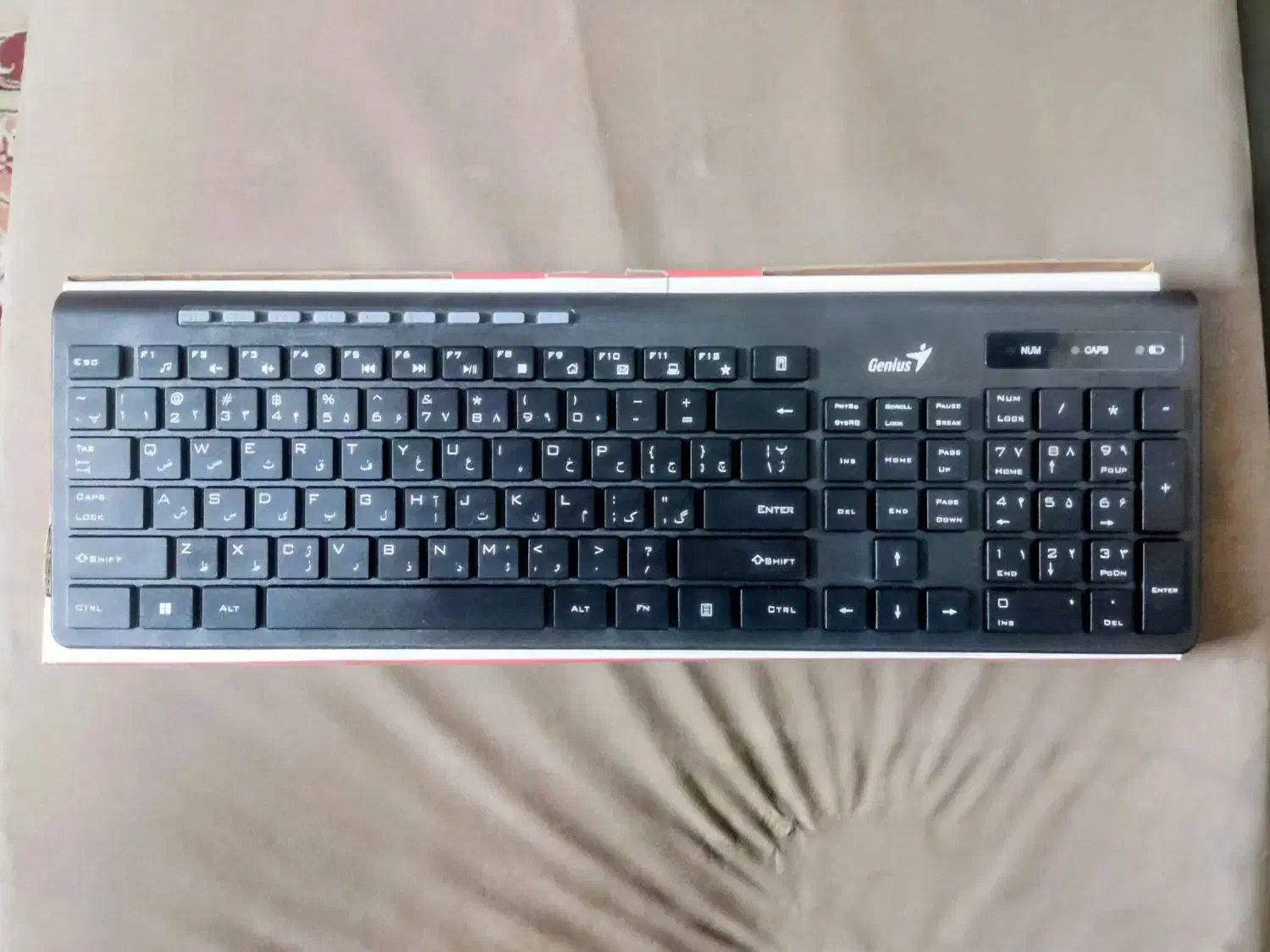 کیبورد بی‌سیم جینیوس / Genius|قطعات و لوازم جانبی رایانه|تهران, خزانه|دیوار