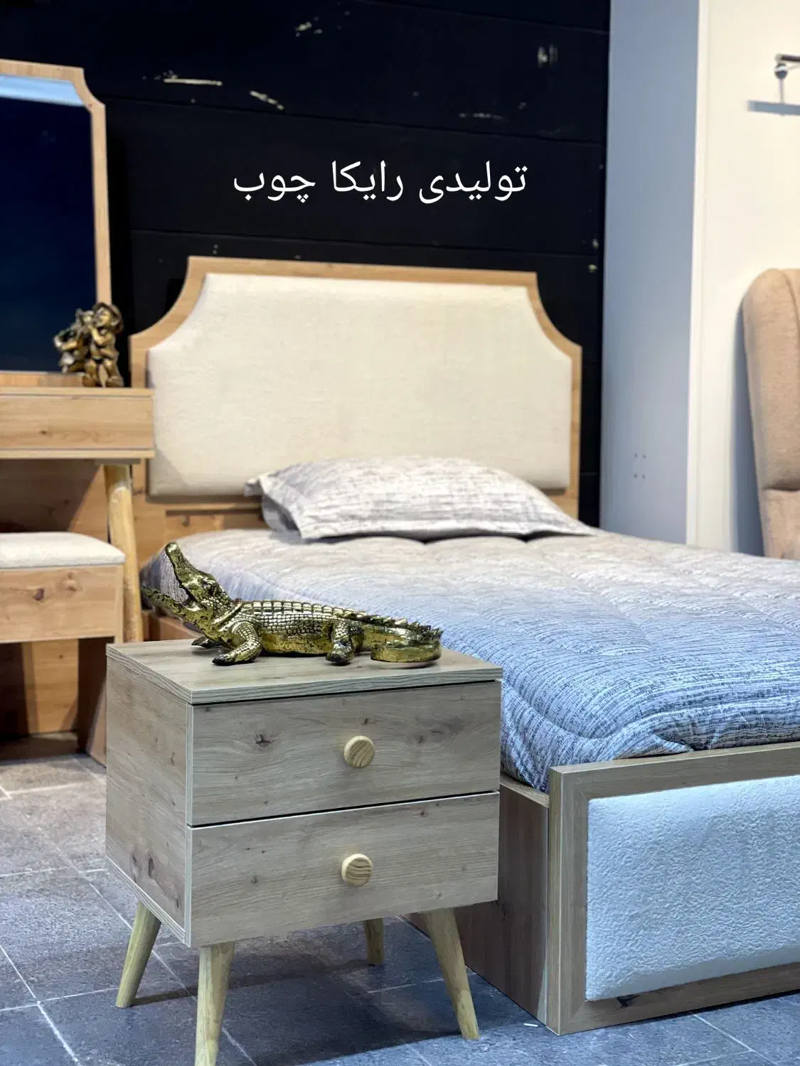 سرویس خواب. کامل.  رویا تحویل درب. کارخانه|تخت و سرویس خواب|مشهد, گرجی علیا|دیوار