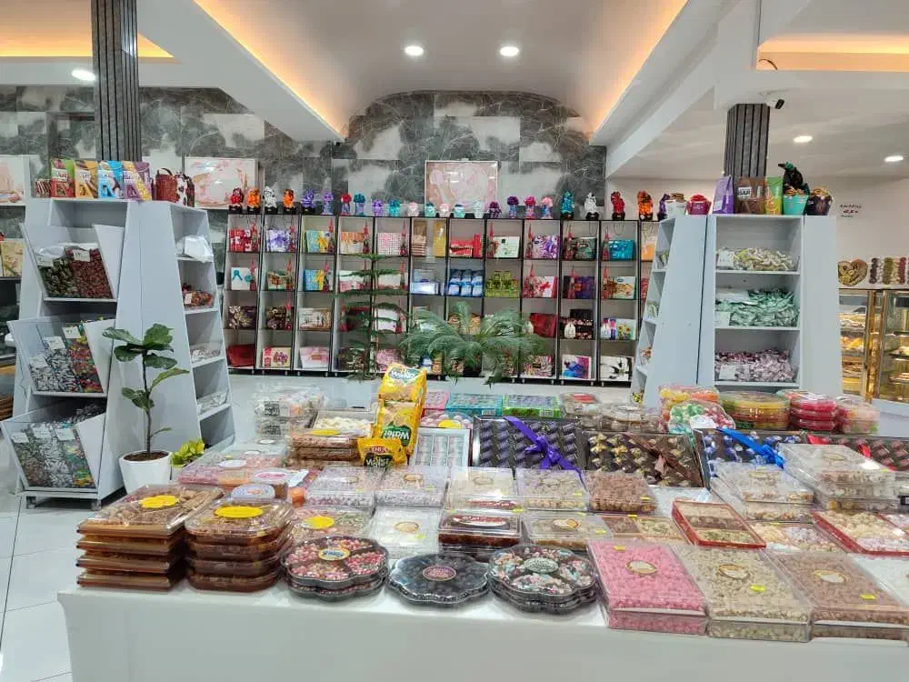 قفسه ام دی اف جای شکلات حبوبات|کتابخانه، شلف، قفسه‌های دیواری|گنبد کاووس, |دیوار