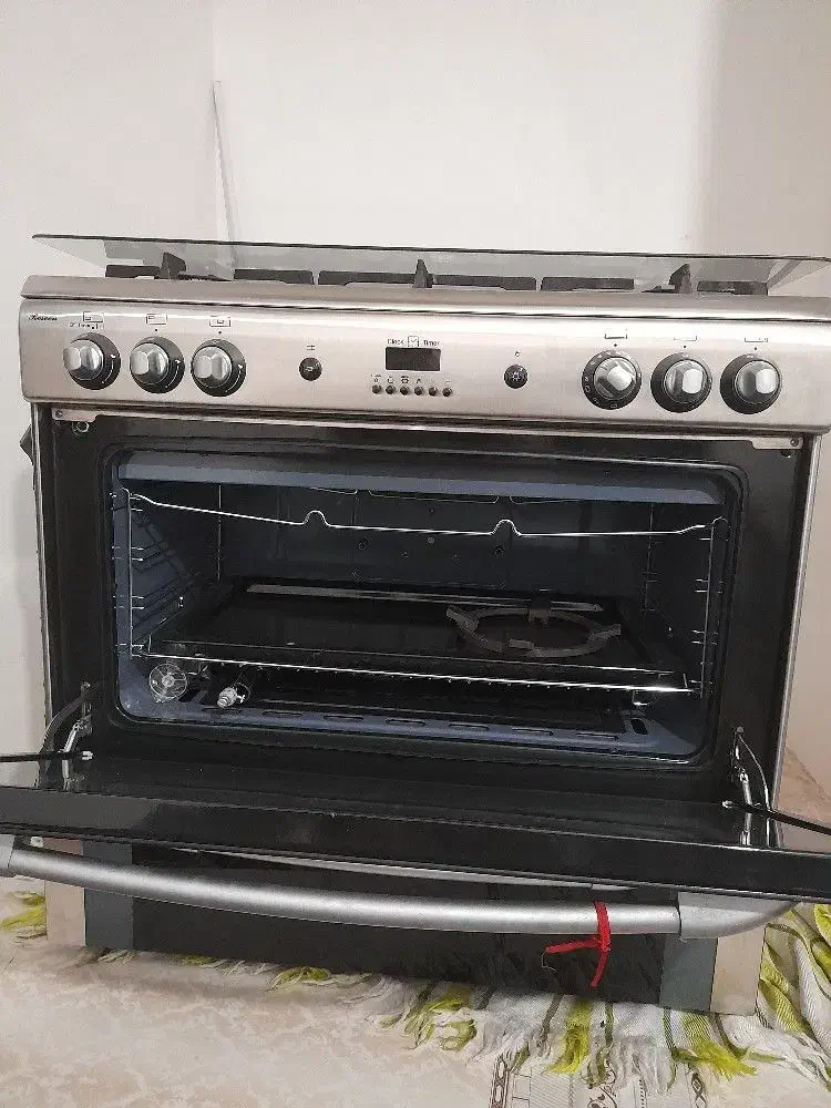 گاز فر دار خوش قیمت  سالم|اجاق گاز و لوازم برقی پخت‌وپز|قزوین, |دیوار