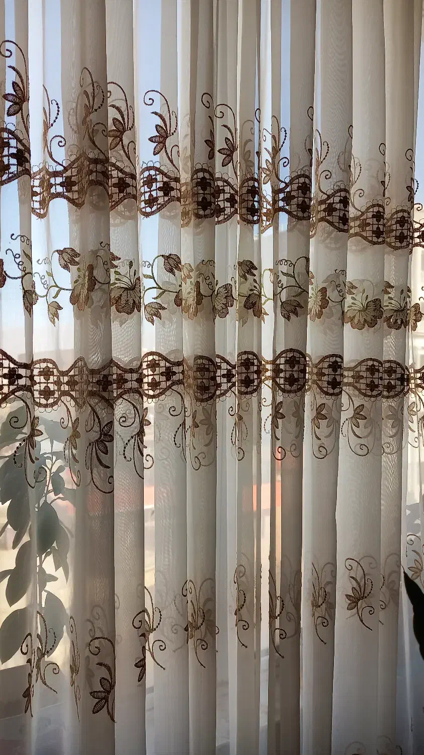 پرده حریر|پرده، رانر، رومیزی|نیشابور, هفده شهریور|دیوار