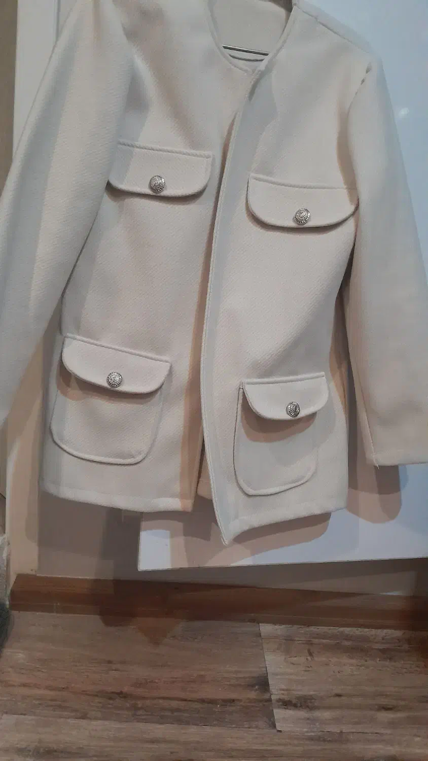 کت جنس فوتر کرم رنگ|لباس|قزوین, |دیوار