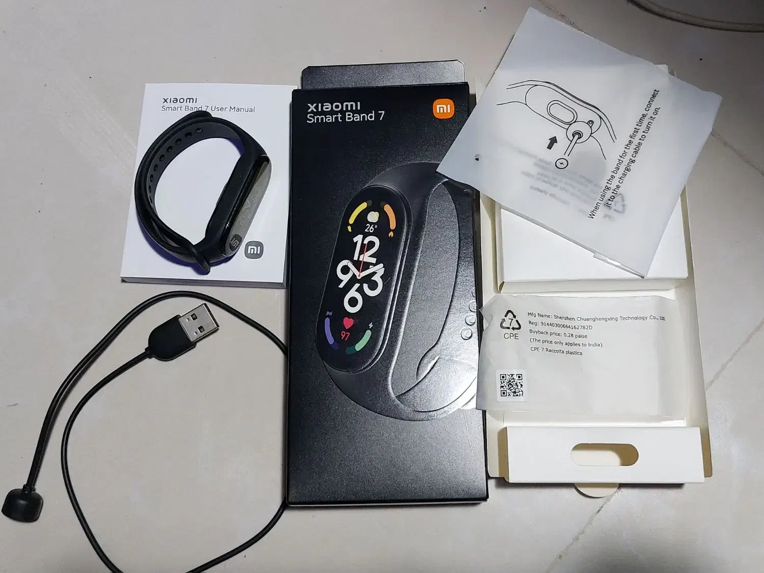 ساعت شیائومی Mi band 7 Global|ساعت|اندیشه, اندیشه فاز ۳|دیوار