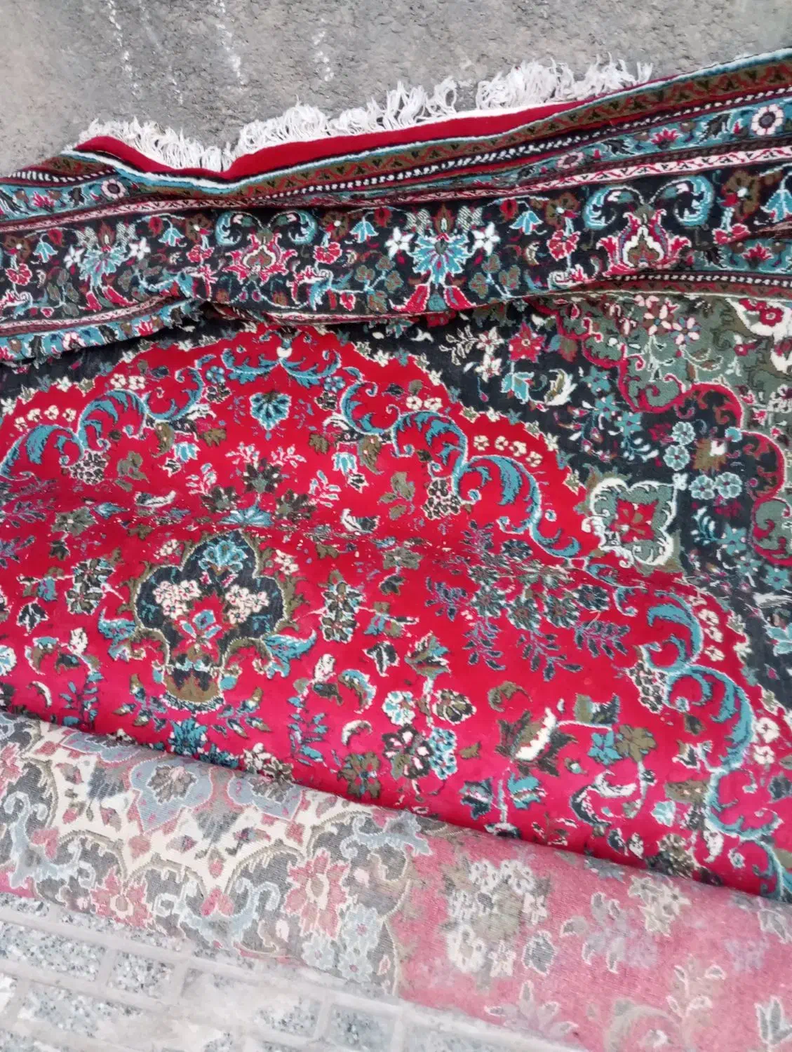 یک جفت فرش دوازده متر|فرش|بیرجند, |دیوار