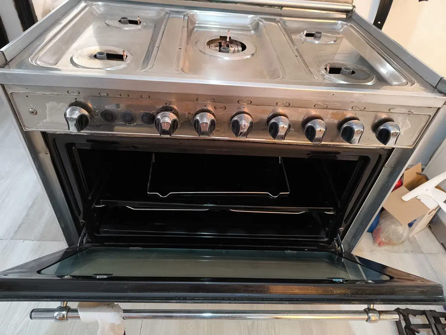 فرگاز بوش اصل آلمانی بدون هیچ گونه خرابی|اجاق گاز و لوازم برقی پختوپز|خرمشهر, |دیوار