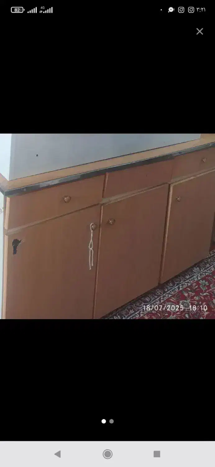 کمد ۱و نیم متری|جاکفشی، کمد، دراور|اهر, |دیوار