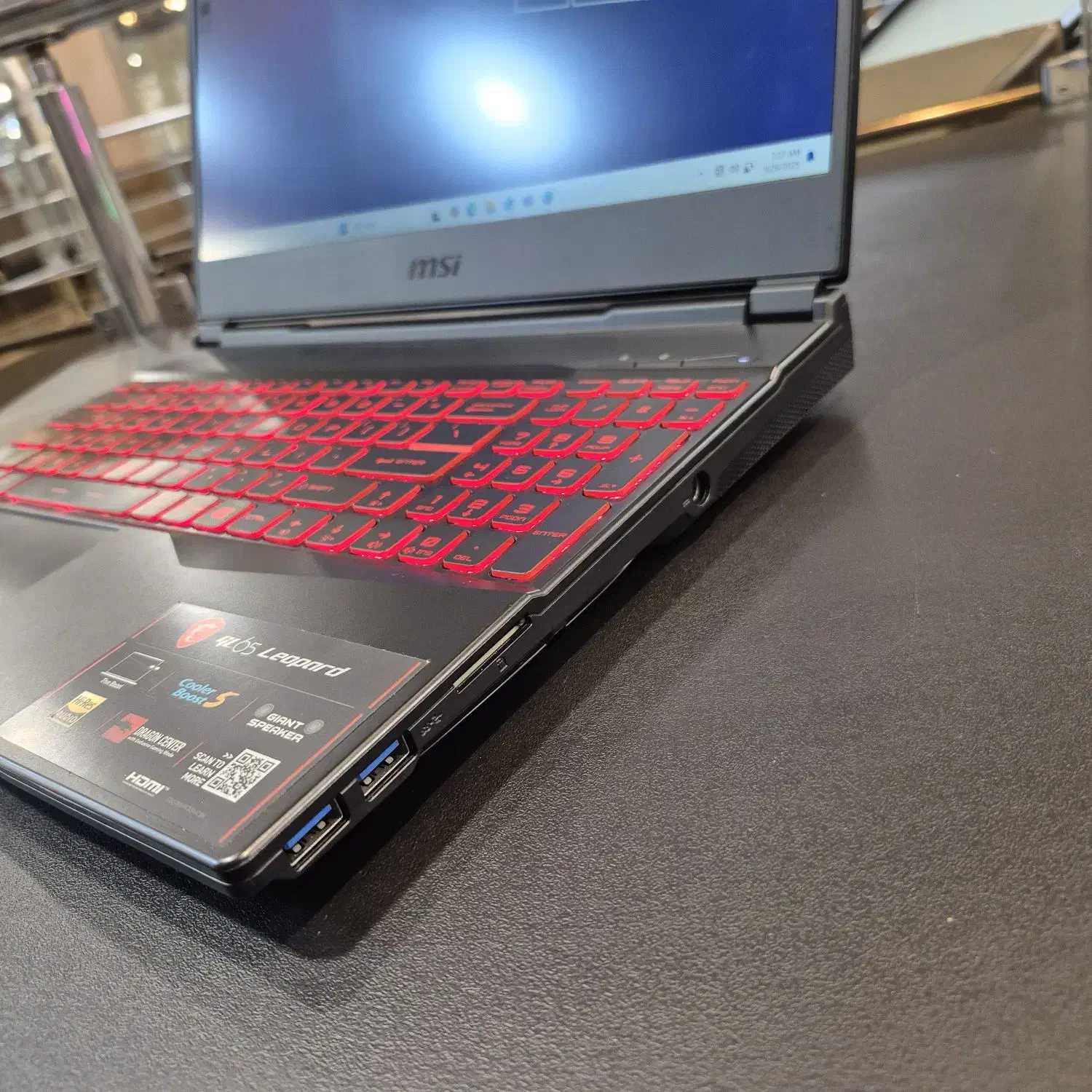 لپتاپ غول گیمینگ240هرتز MSI core i7 گرافیک RTX 6GB|رایانه همراه|تهران, میرداماد|دیوار