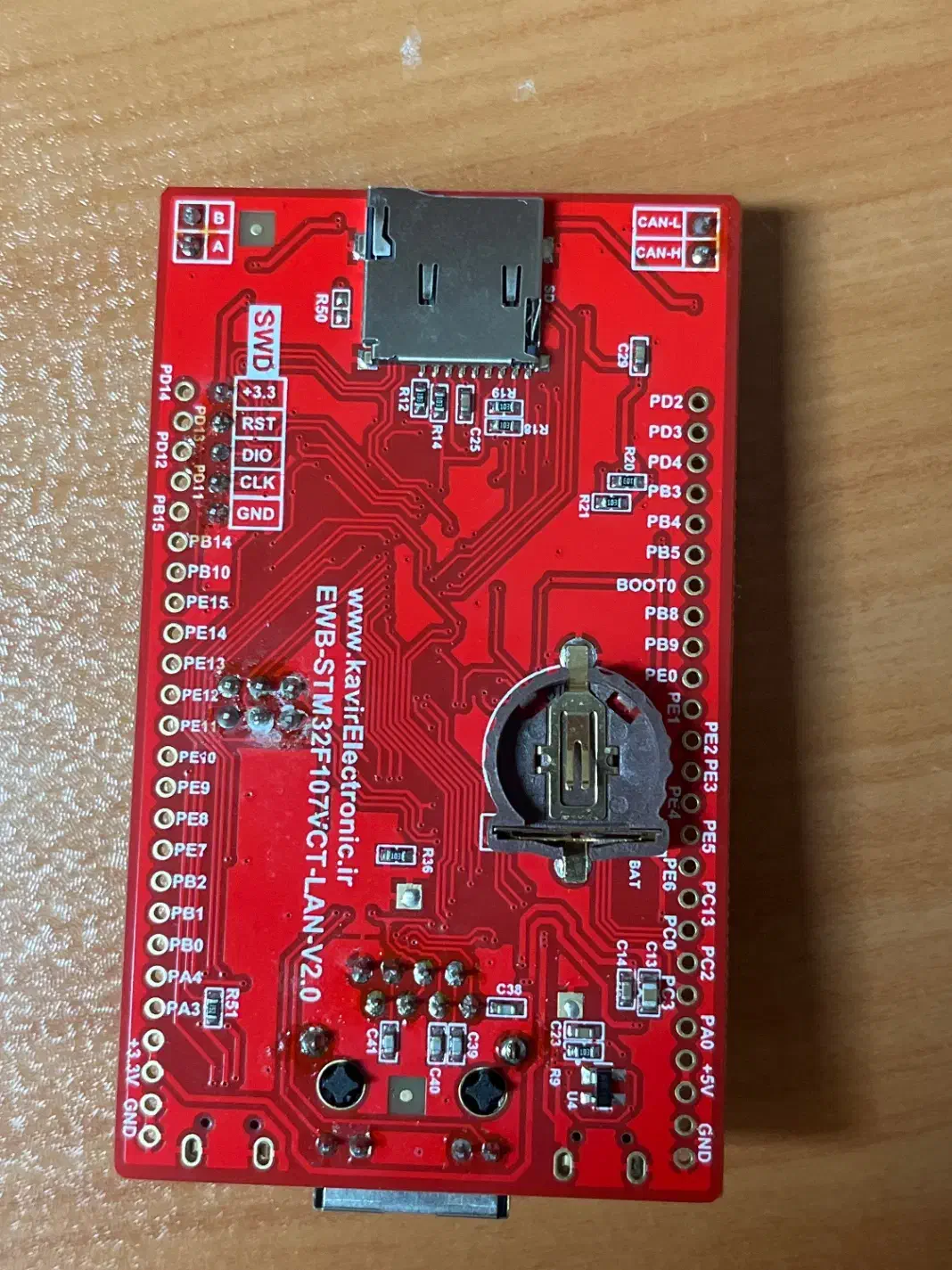 هدر برد توسعه STM32f107VCT6|قطعات و لوازم جانبی رایانه|ساری, |دیوار