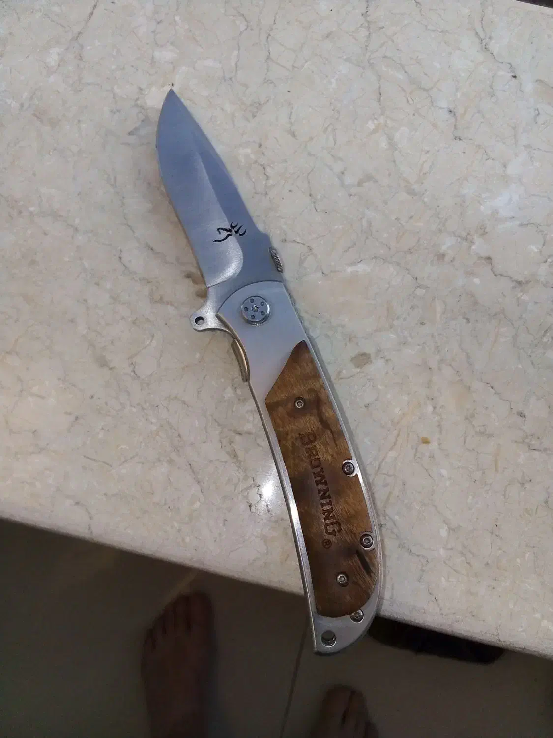 چاقو ضامن دار|کوهنوردی و کمپینگ|اصفهان, فرح آباد|دیوار