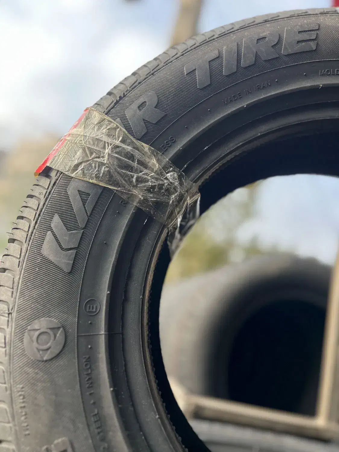 لاستیک تیبا پیکان ریو کویرتایر تاریخ روز|قطعات یدکی و لوازم جانبی|رشت, پل تالشان|دیوار