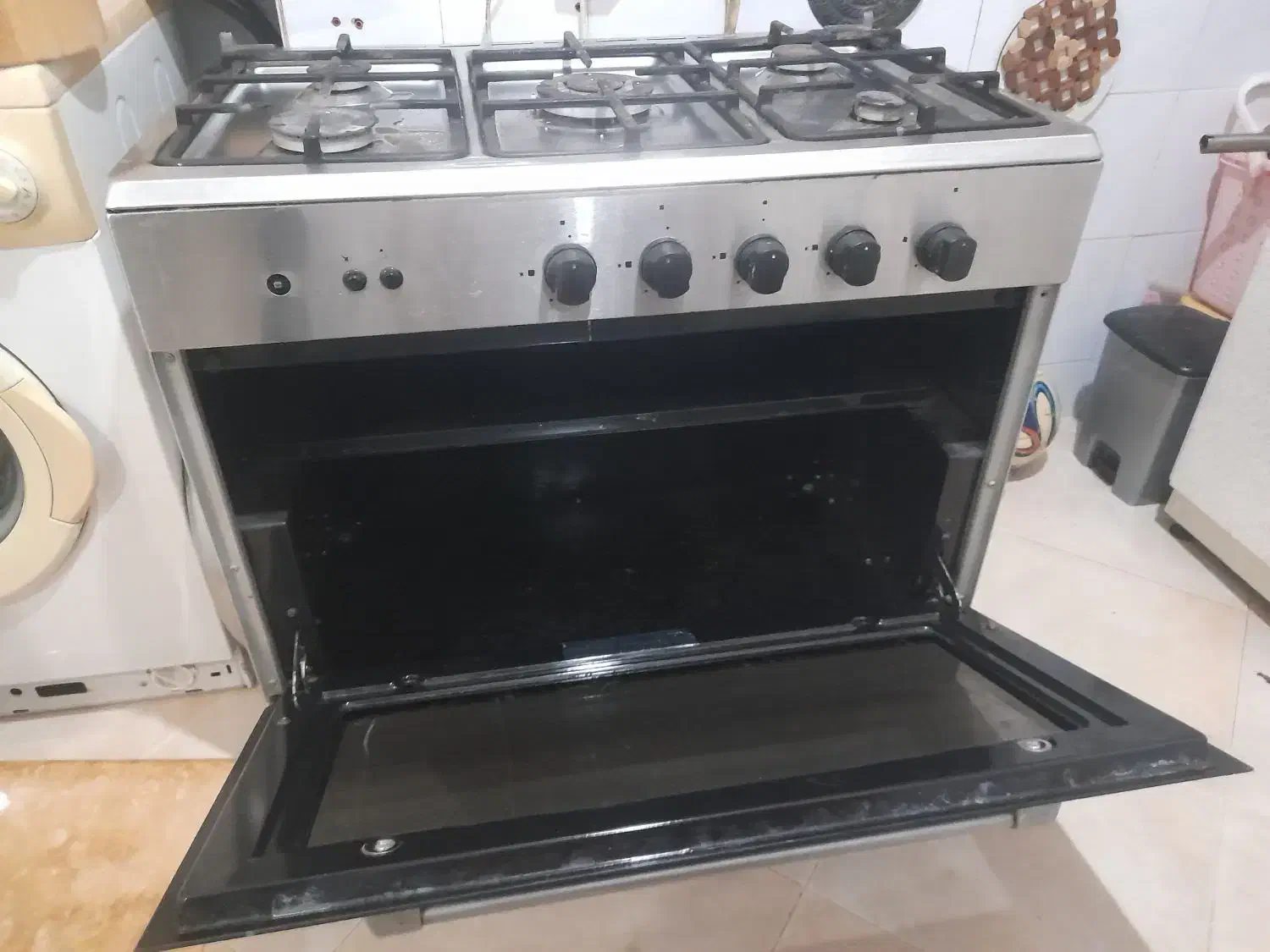 اجاق گاز ۵شعله طرح فراهانی افروز|اجاق گاز و لوازم برقی پختوپز|تهران, زرکش|دیوار