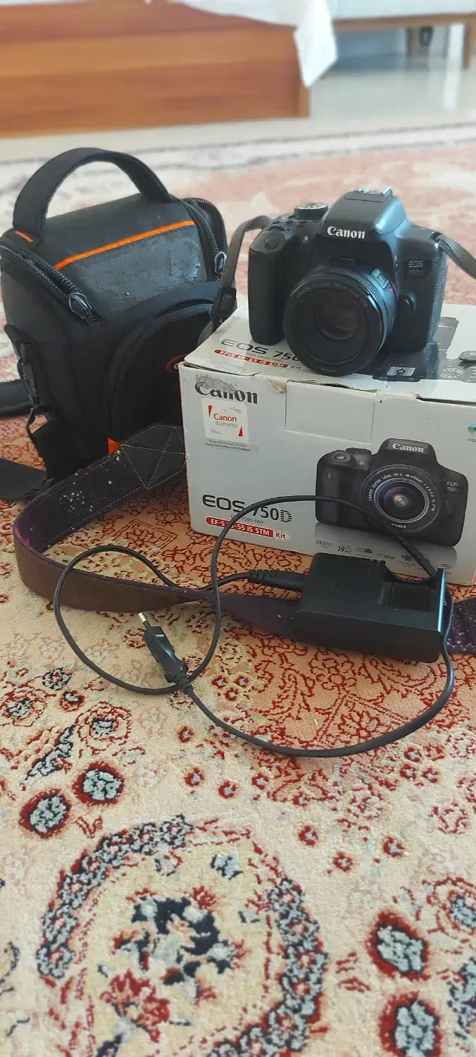 دوربینcanon750D|دوربین عکاسی و فیلم‌برداری|بندرعباس, |دیوار