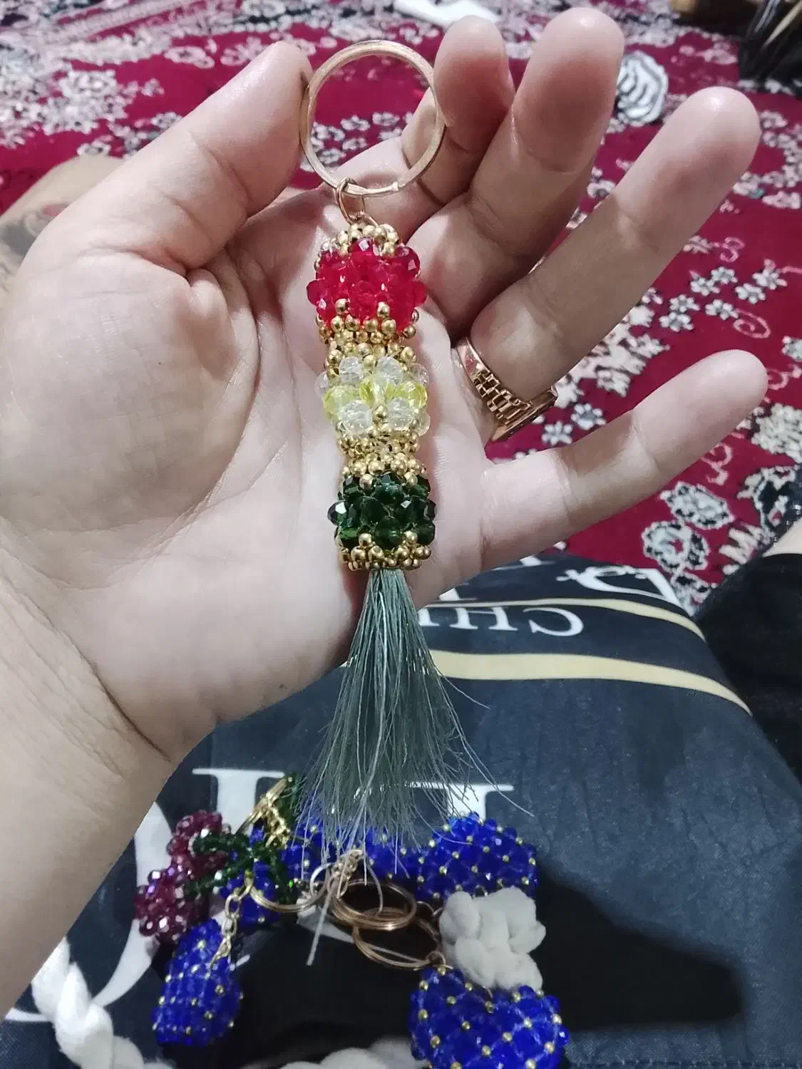 سر کلیدی دست بافت دونه 150|صنایع دستی و سایر لوازم تزئینی|بهبهان, |دیوار