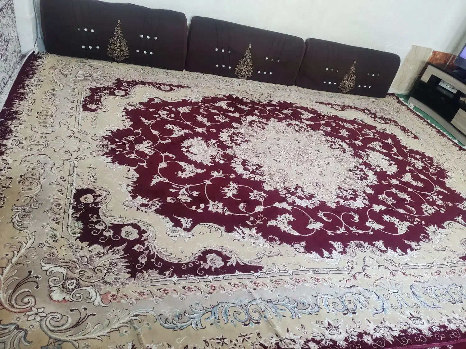 یک جفت فرش نو|فرش|زاهدان, |دیوار