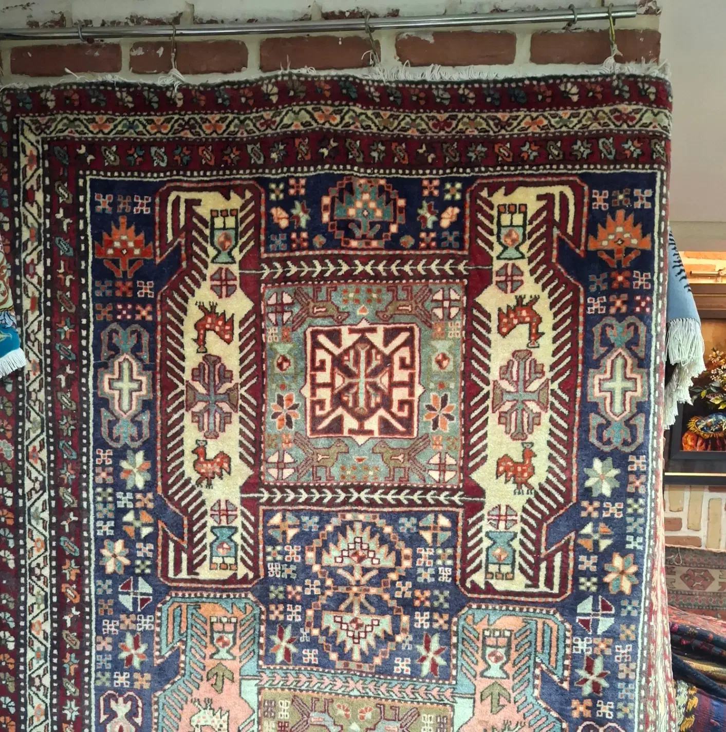 فرش و گلیم و جاجیم انتیک|فرش|تبریز, |دیوار