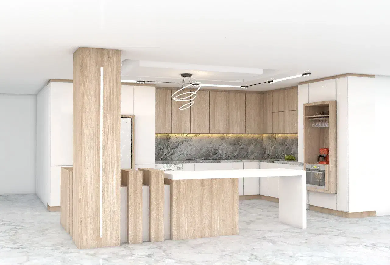 کابینت هایگلاس/نئوکلاسیک/ام دی اف/قسطی|مصالح و تجهیزات ساختمان|یزد, |دیوار