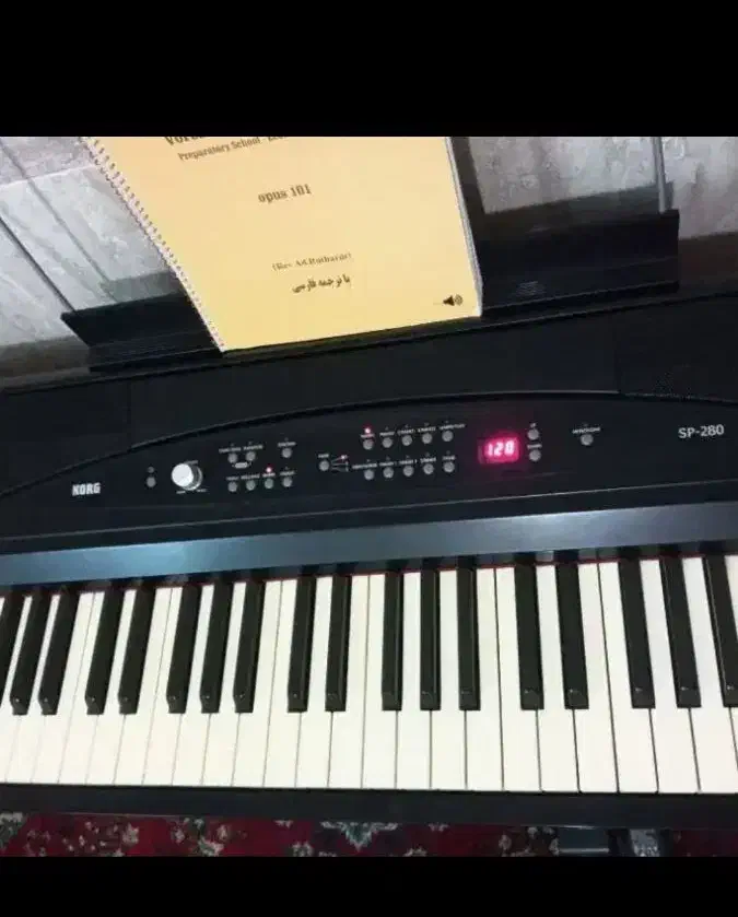 پیانو Korg SP - 280|پیانو، کیبورد، آکاردئون|یزد, |دیوار
