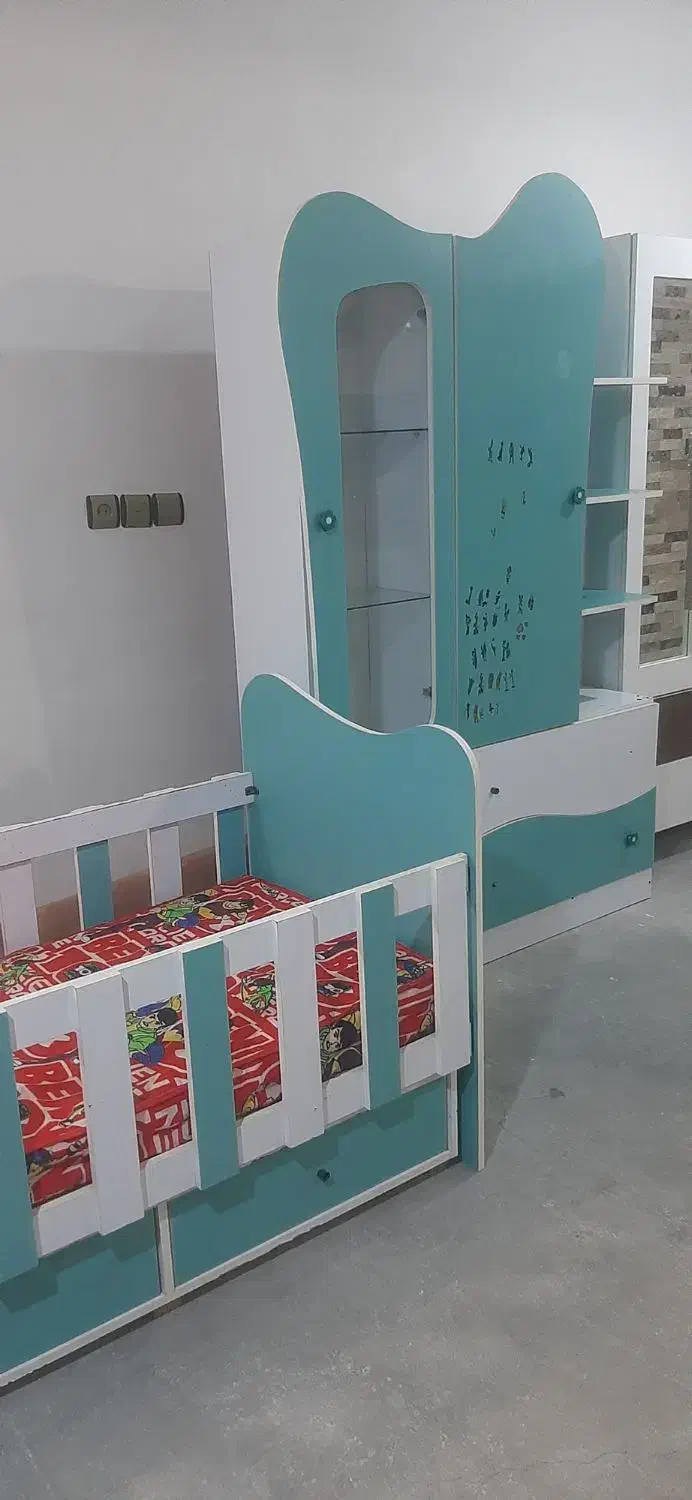 کمد و تخت بچه|تخت و سرویس خواب|اردبیل, |دیوار