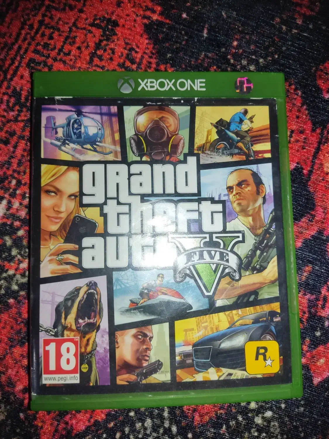 بازی GTA V برای Xbox one|کنسول، بازی ویدئویی و آنلاین|لاهیجان, شهید آوینی|دیوار