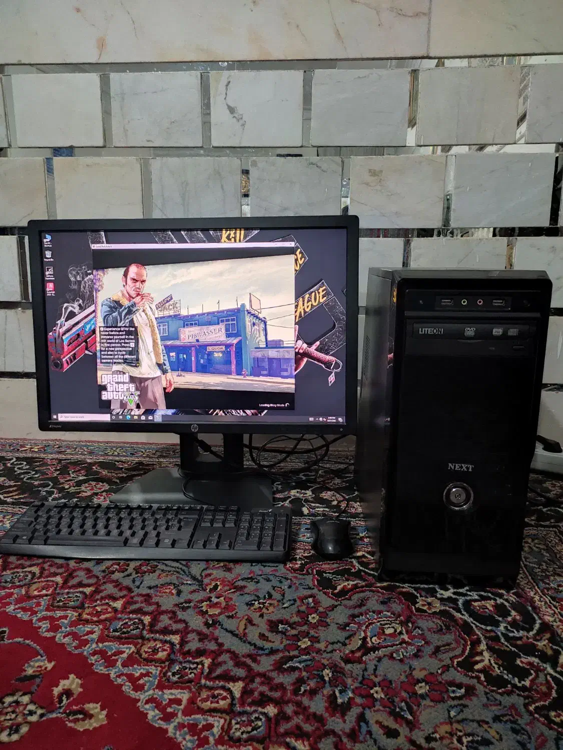 کیس گیمینگ نسل دهم 8 هسته ای  رم 16 گرافیک 10 گیگ|رایانه رومیزی|زنجان, |دیوار