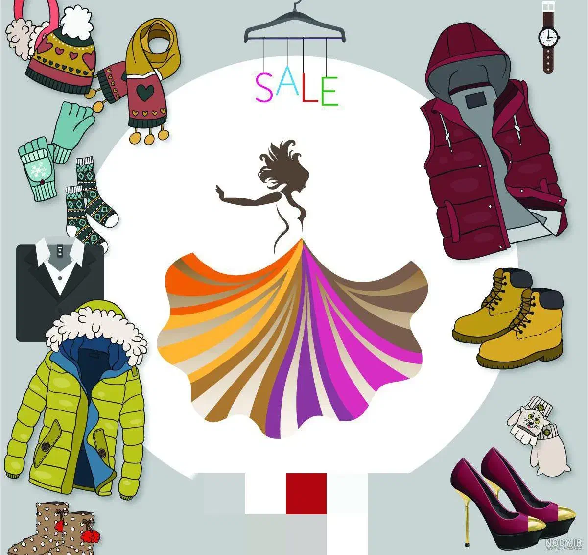 ارزانسرای لباس زنانه،مردانه،بچگانه|لباس|ابهر, |دیوار