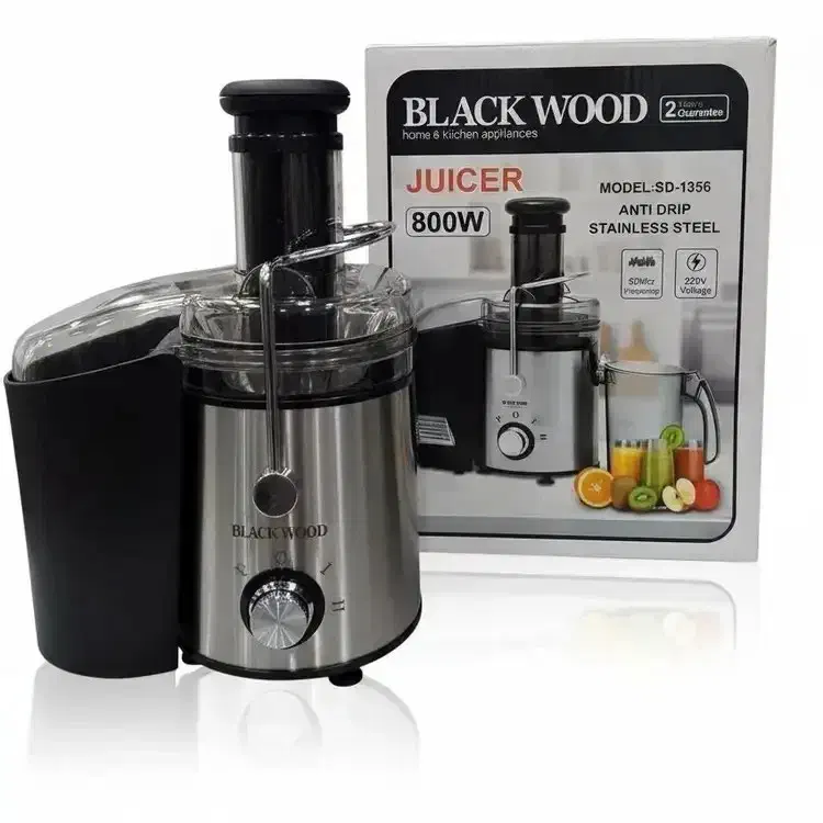 آبمیوه گیری 4 کاره بلک وود Black wood مدل 1356|آبمیوهگیر و آبمرکباتگیر|قم, پردیسان|دیوار