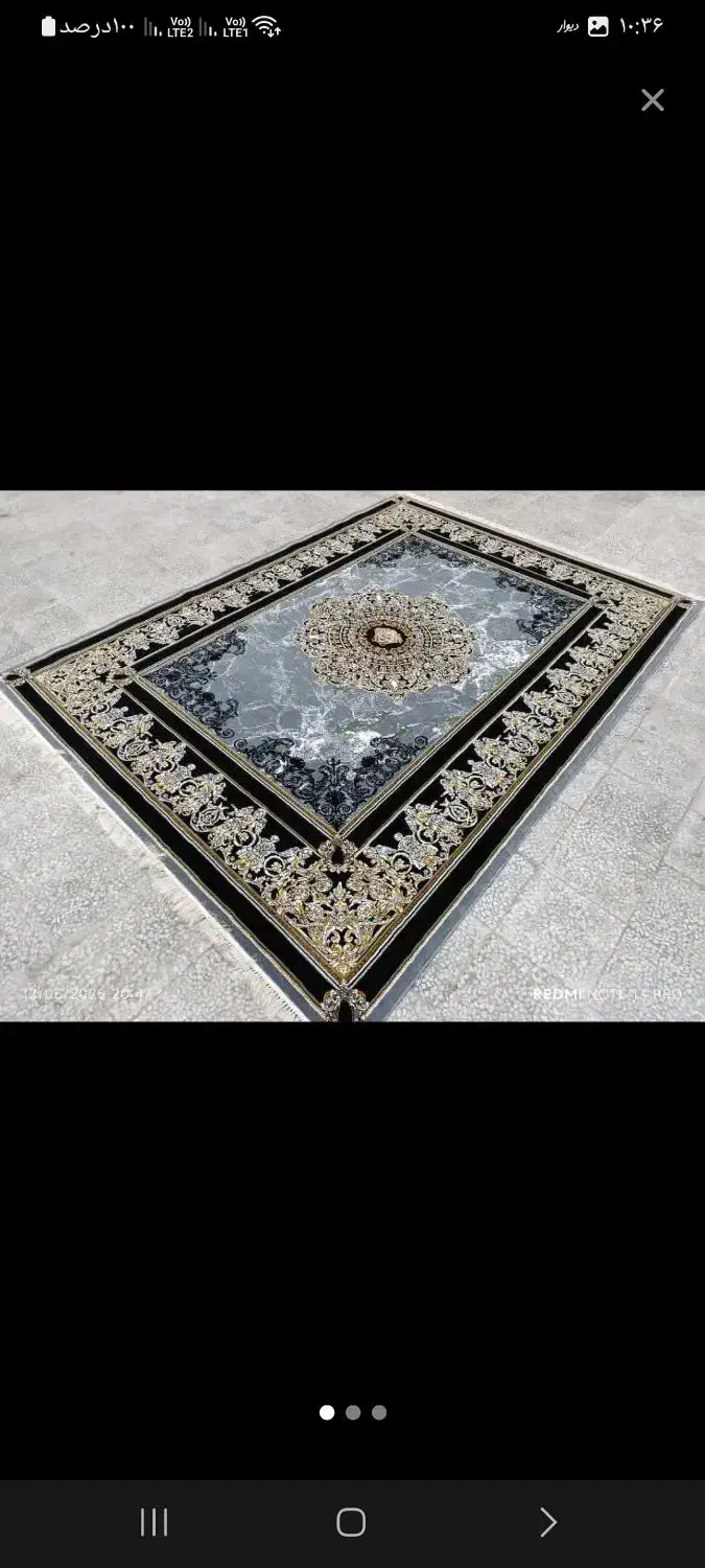 قالی(فرش) نو پلمپ شیش ونه و دوازه و هرابعاد بخواهی|فرش|کرمان, |دیوار