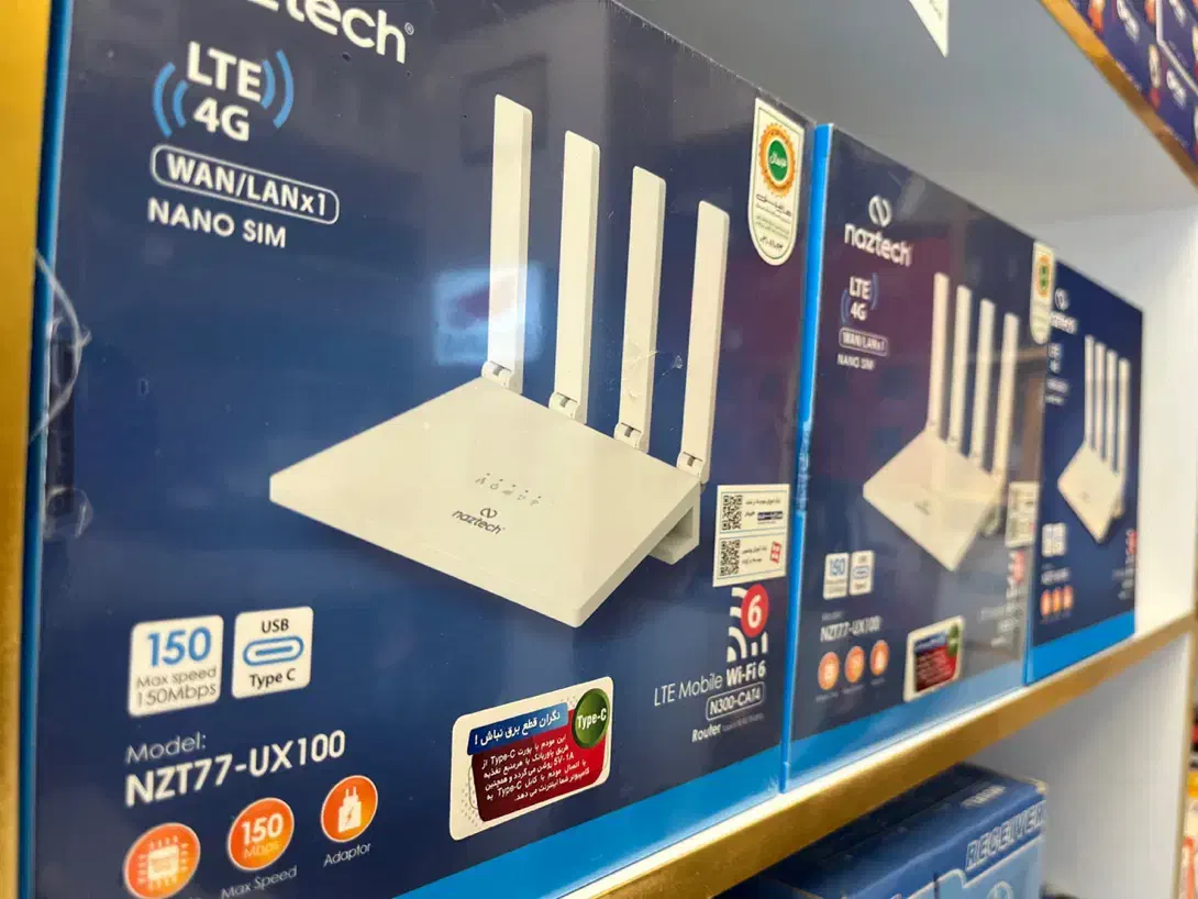 مودم سیمکارتی۴ انتن نازتک آنلاک همه سیمکارت میخوره|مودم و تجهیزات شبکه|مشهد, شاهد (شهرک غرب)|دیوار