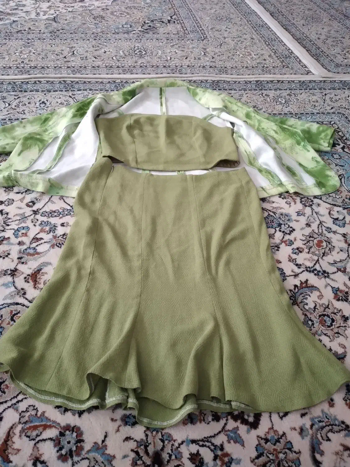 کت دامن سه تیکه ماهرترین خیاط زنجان برام دوخته|لباس|زنجان, |دیوار