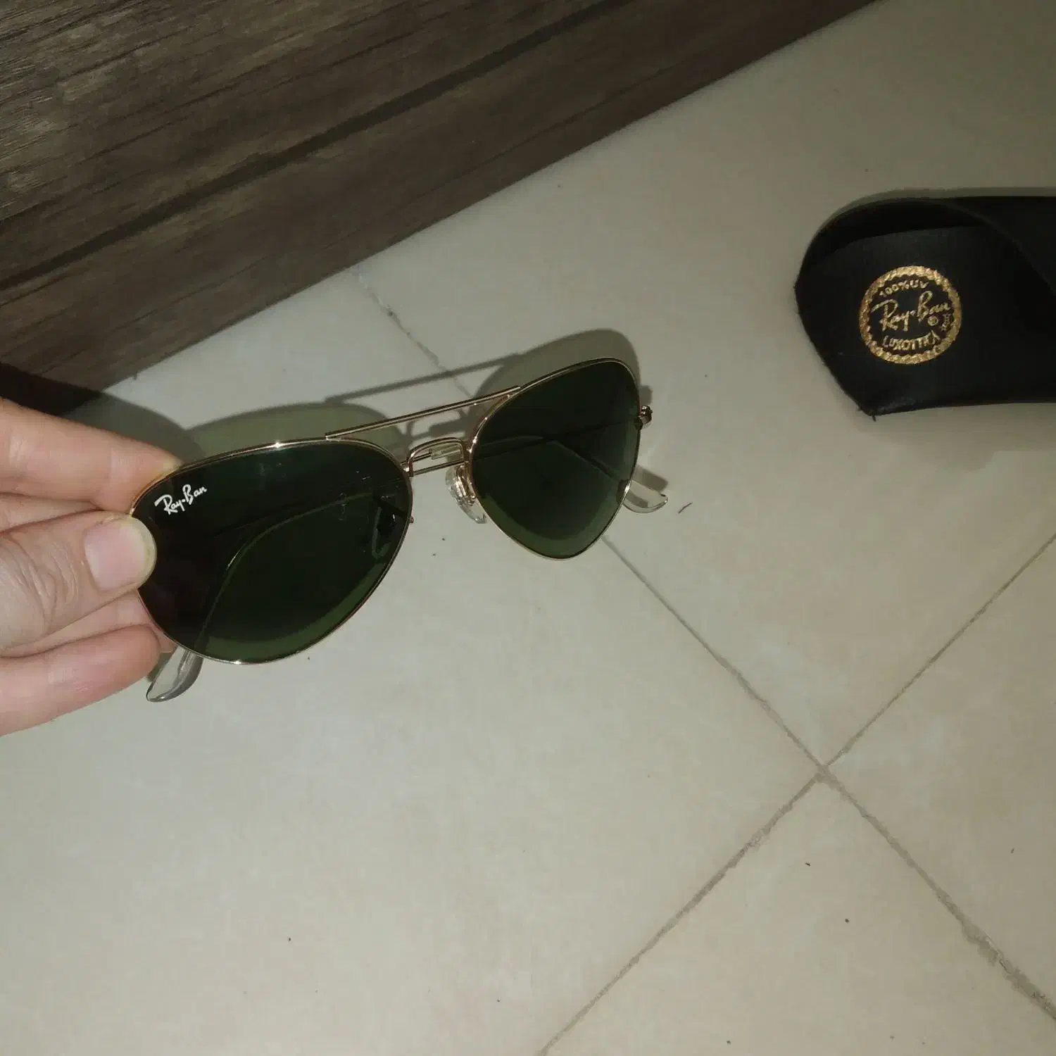 عینک افتابی ریبن خلبانی|زیورآلات و اکسسوری|تهران, قصر فیروزه ۱|دیوار