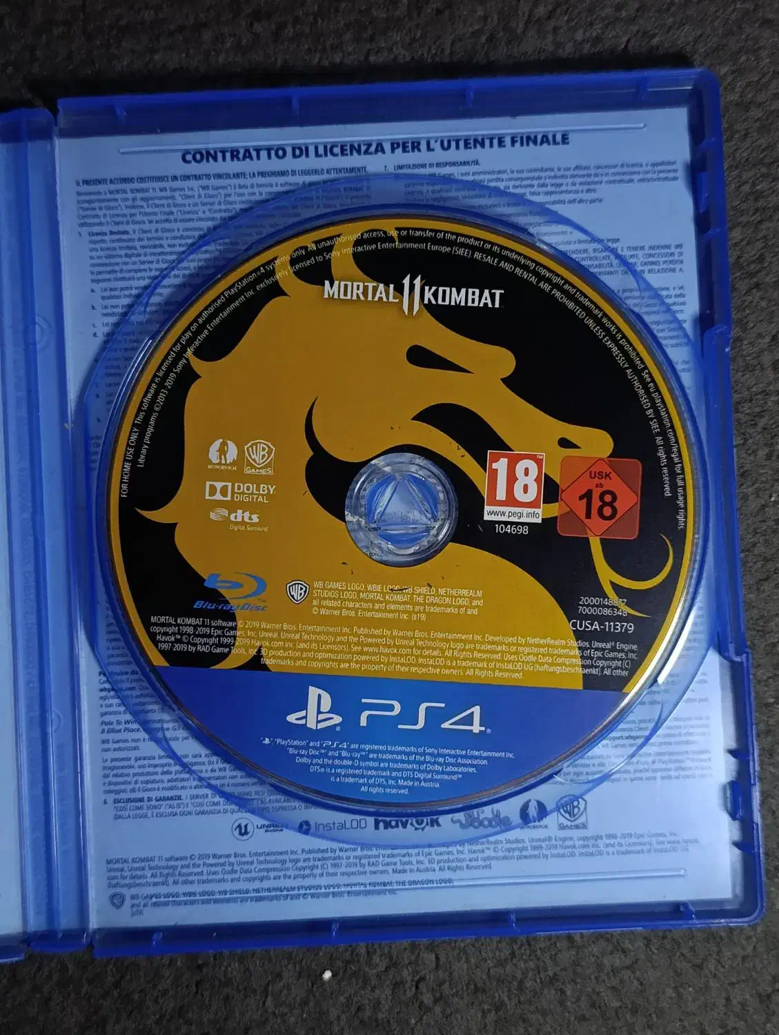 بازی مورتال کمبت ۱۱ ps4|کنسول، بازی ویدئویی و آنلاین|تهران, دردشت|دیوار