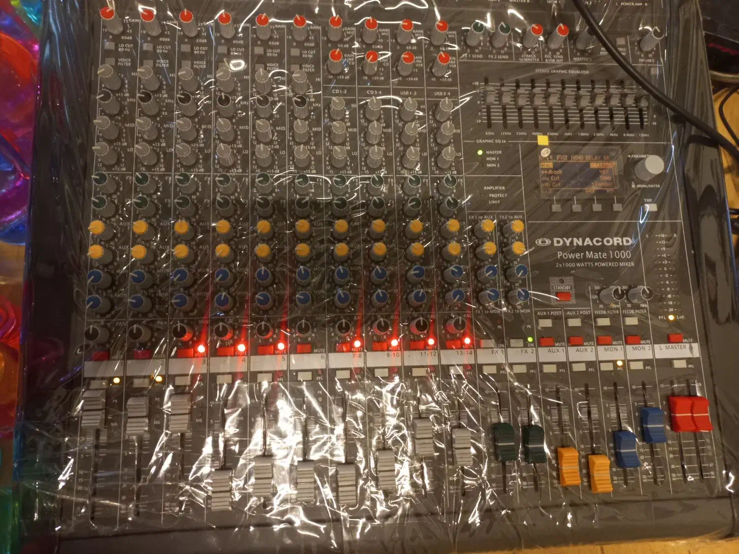 پاورمیکسر ۱۰۰۰گرید۱درحد آکبند|سیستم صوتی خانگی|مشهد, حسین‌آباد|دیوار