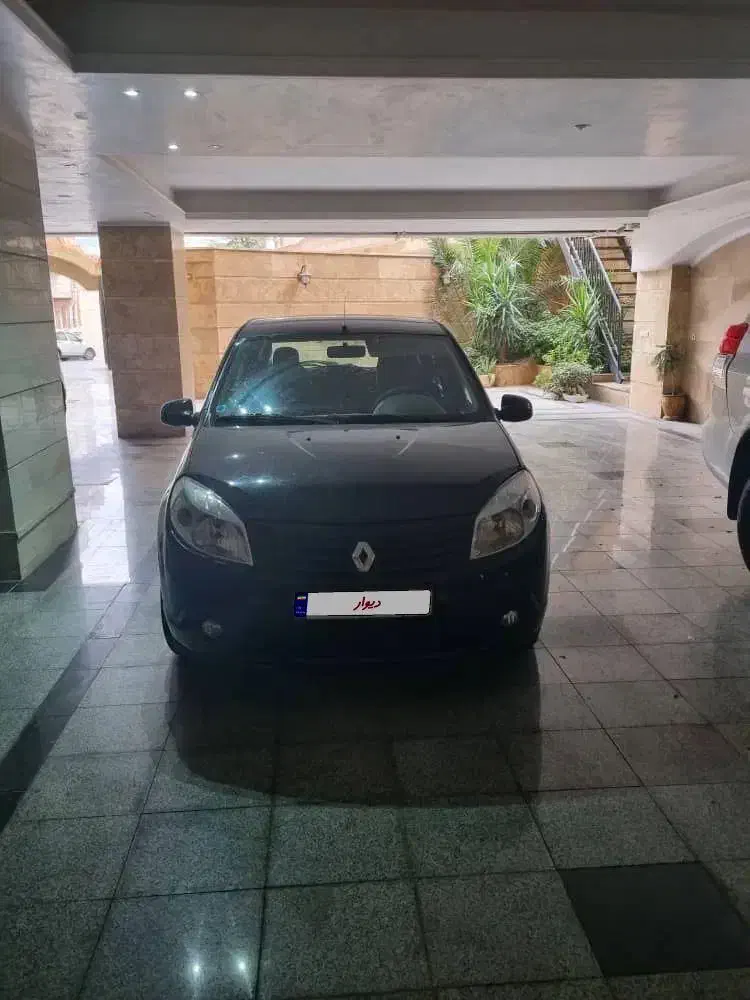 ساندرو اتومات مشکی مدل ۹۶|خودرو سواری و وانت|گرگان, |دیوار