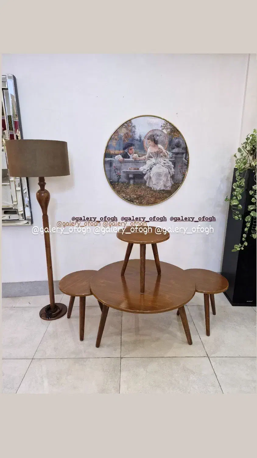 فروش جلو مبلی و عسلی کد 101 تولیدی رشت|مبلمان خانگی و میز عسلی|رشت, استقامت ۱|دیوار