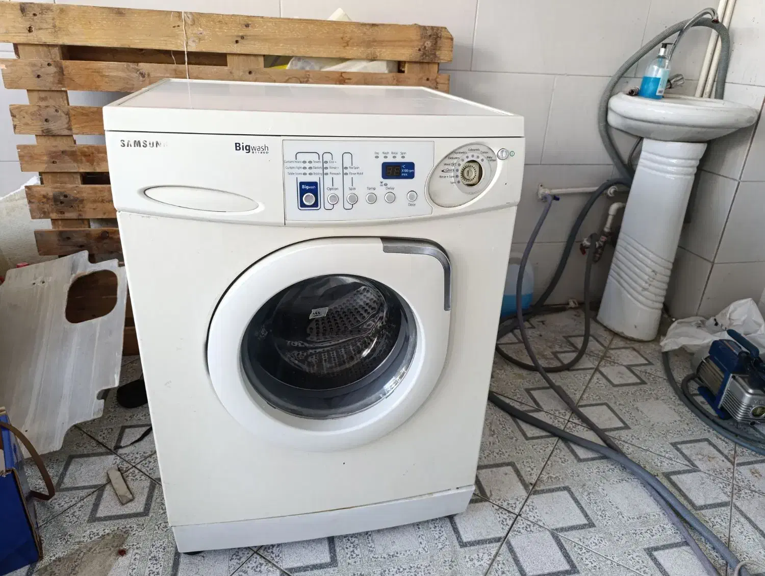 لباسشویی سامسونگ مدل 1180 Big wash|ماشین لباسشویی و خشک‌کن لباس|سمنان, |دیوار