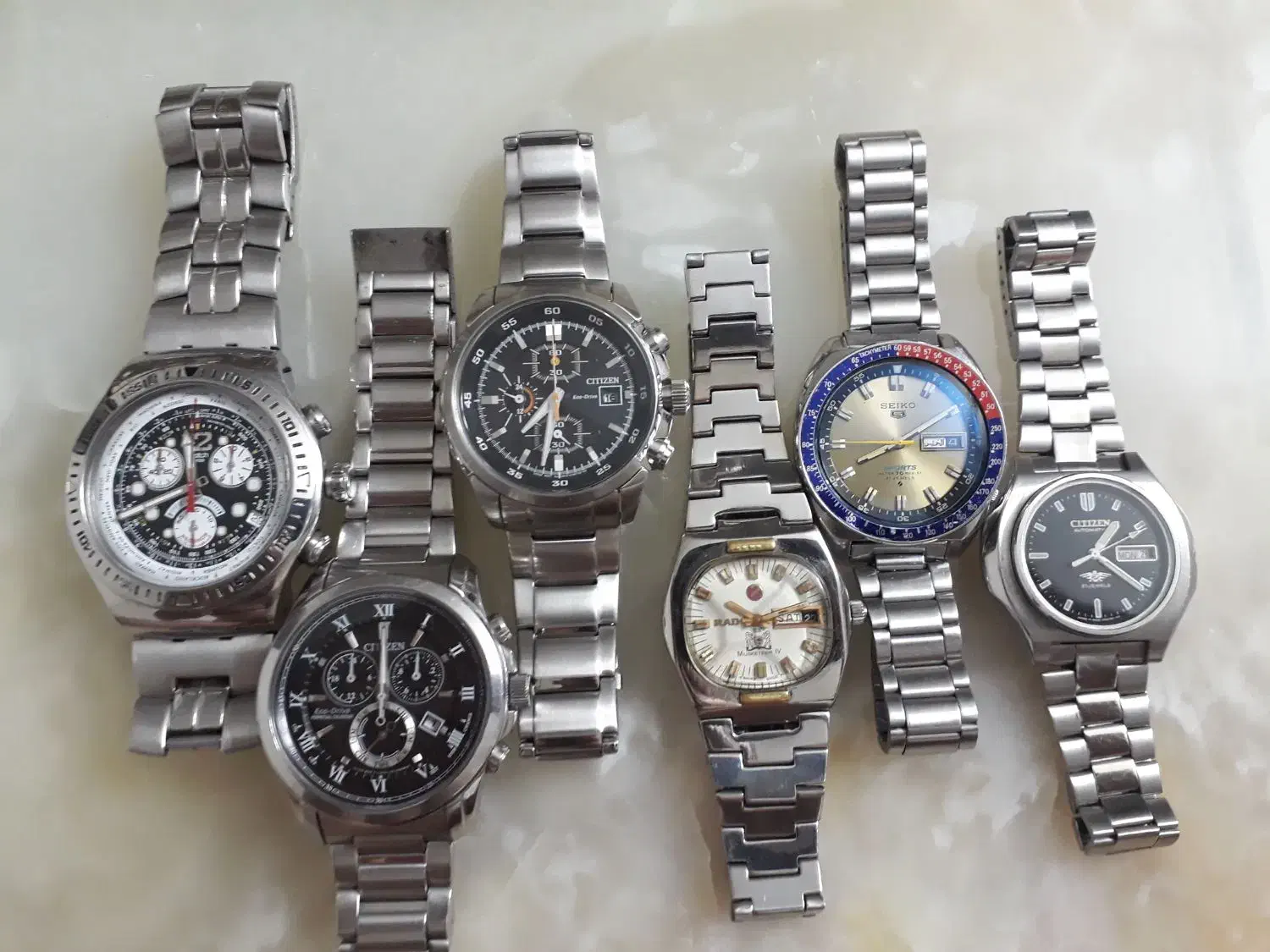 ساعتهای اورجینال سواچ،سیتیزن اکودرایو،رادو،سیکو۵|ساعت|تهران, خلیج فارس|دیوار