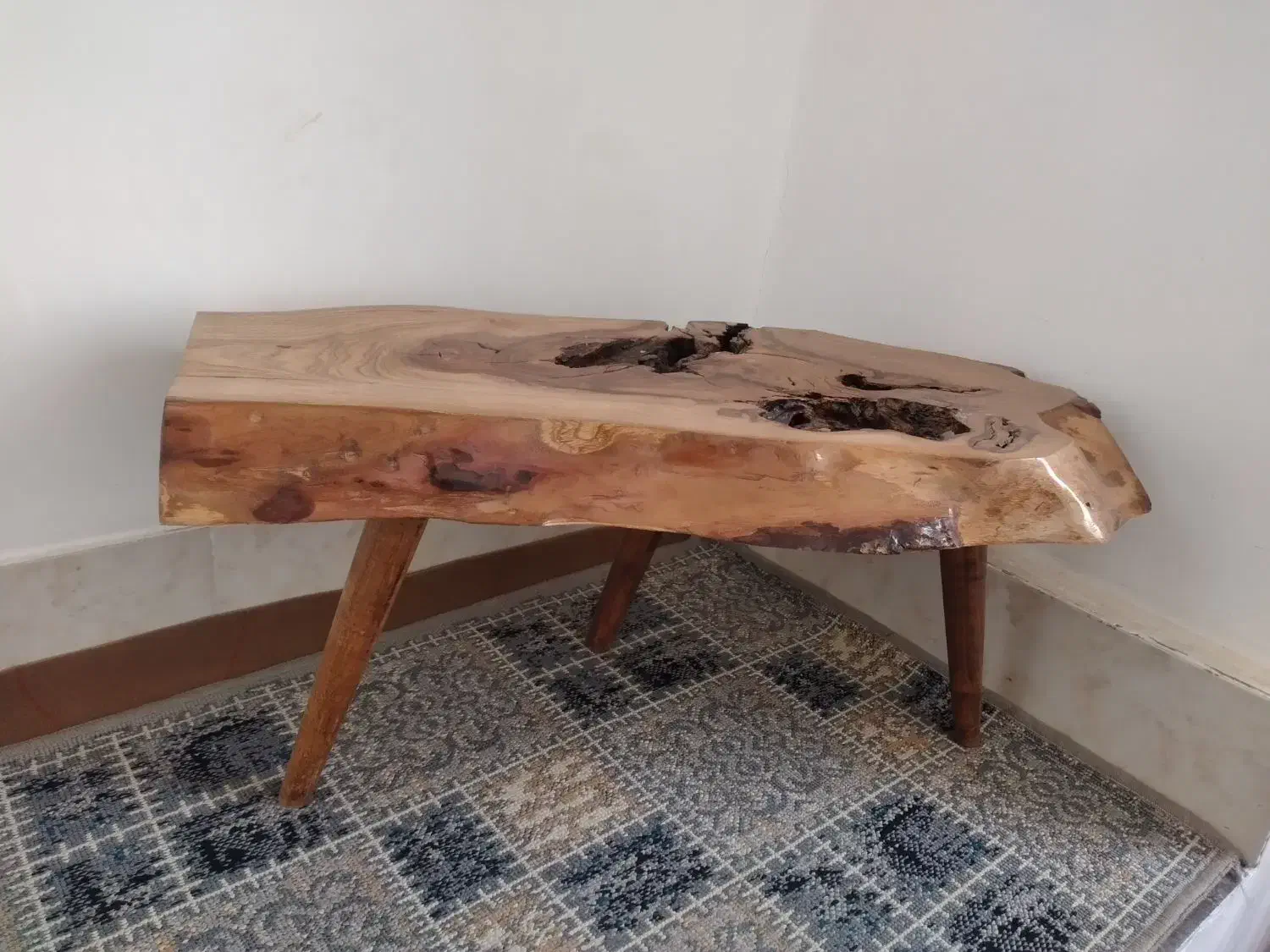 زیرگلدونی چوبی|مبلمان خانگی و میز عسلی|قم, کیوانفر|دیوار