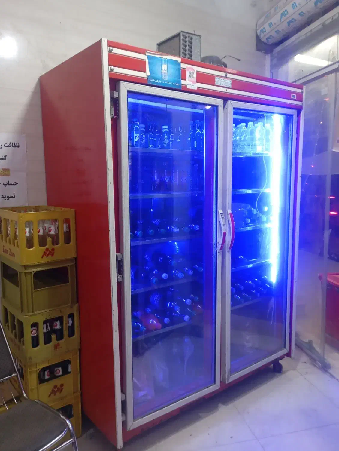 یخچال ویترینی در حد|یخچال و فریزر|سعدآباد, |دیوار