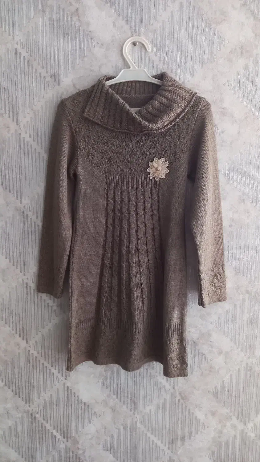 پیراهن بافت دخترانه|کفش و لباس بچه|قم, باجک یک|دیوار