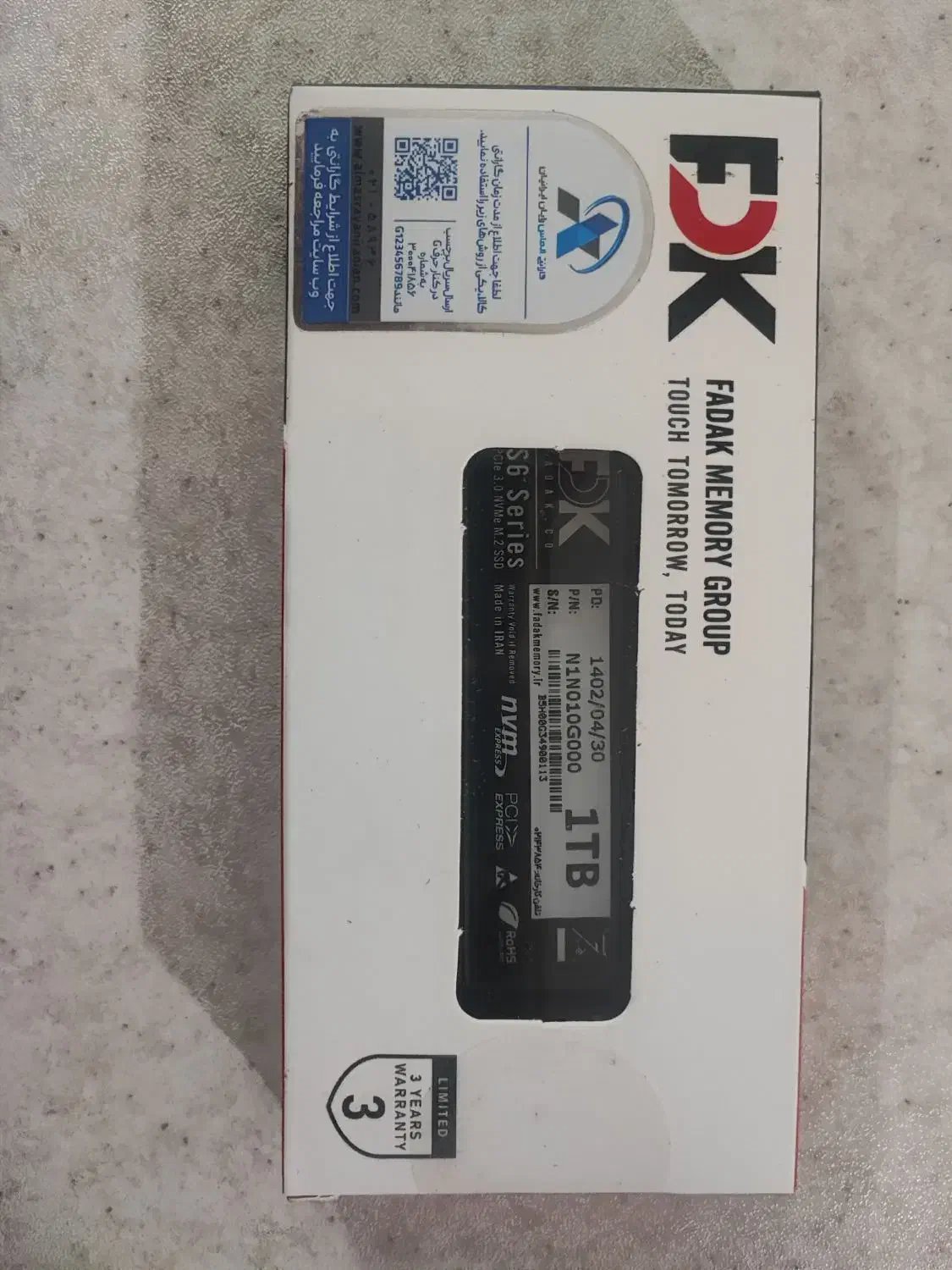 SSD FDK 1TB|قطعات و لوازم جانبی رایانه|اصفهان, پروین|دیوار