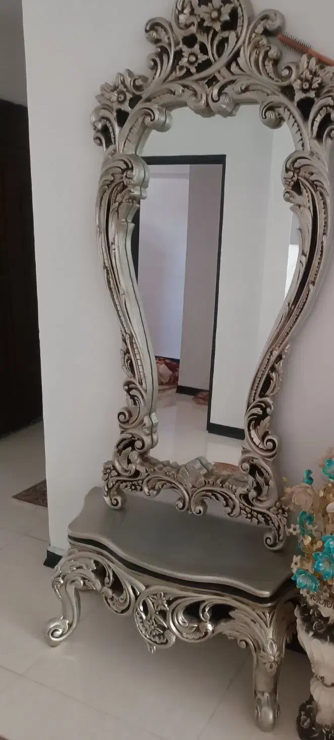 اینه کنسول|بوفه، ویترین، کنسول|هشتگرد, مدرس|دیوار