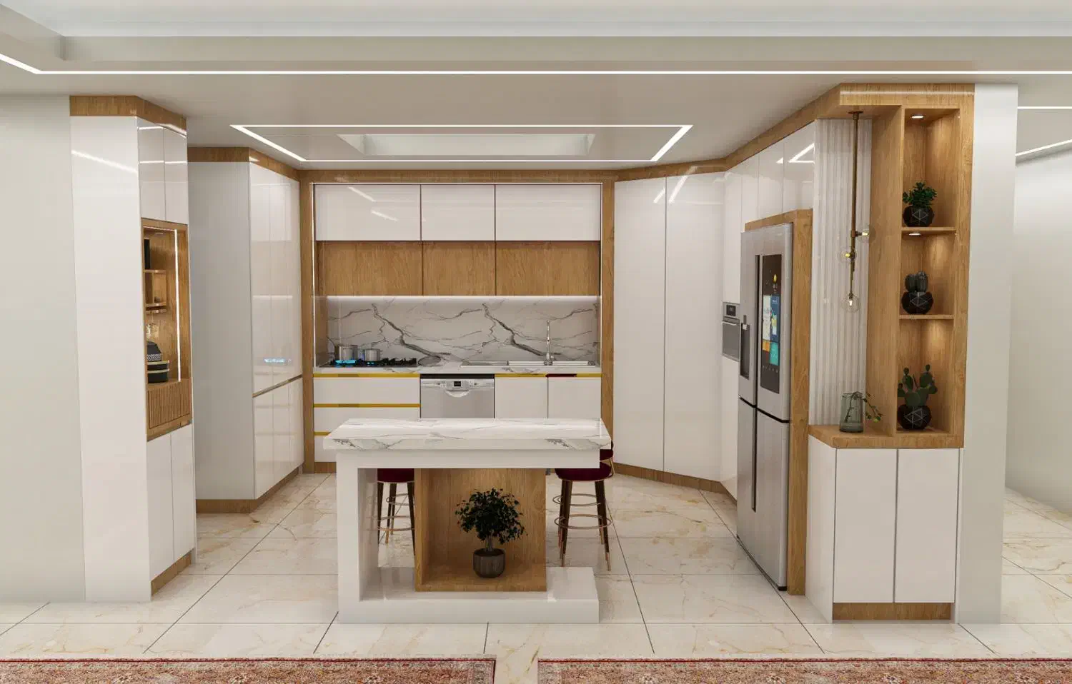 میز کانتر|دفتر کار|خوی, |دیوار