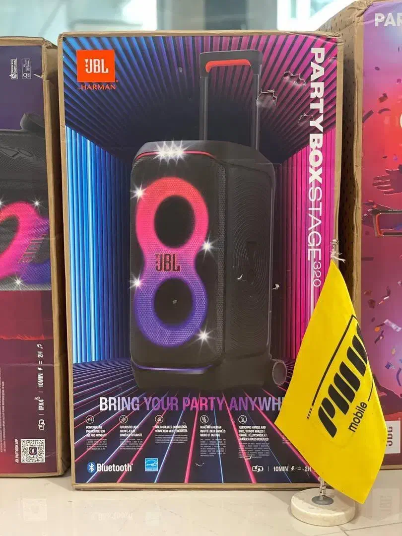 پارتی باکس اورجینال JBL|پخش‌کننده همراه|بابل, |دیوار