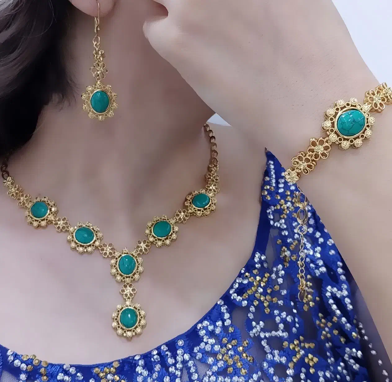 نیم ست های شبیه طلا|بدلیجات|ایلام, |دیوار