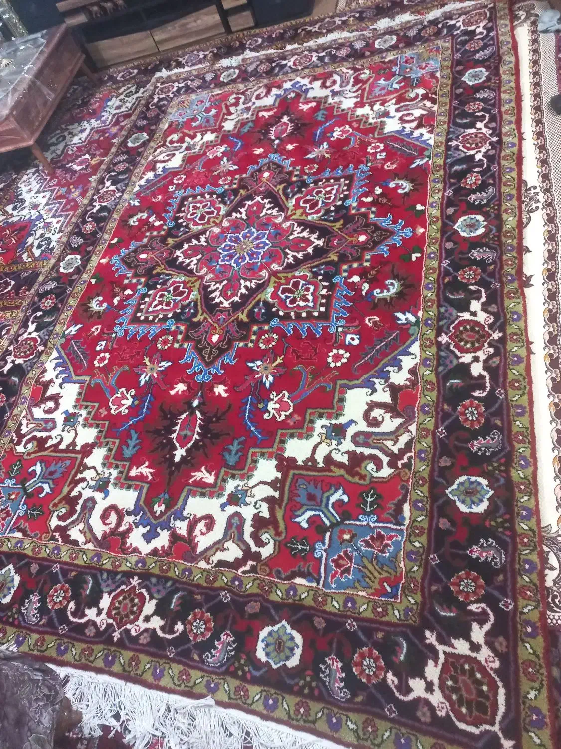 فرش تاجری خوش نقشه ۶متری|فرش|تبریز, |دیوار