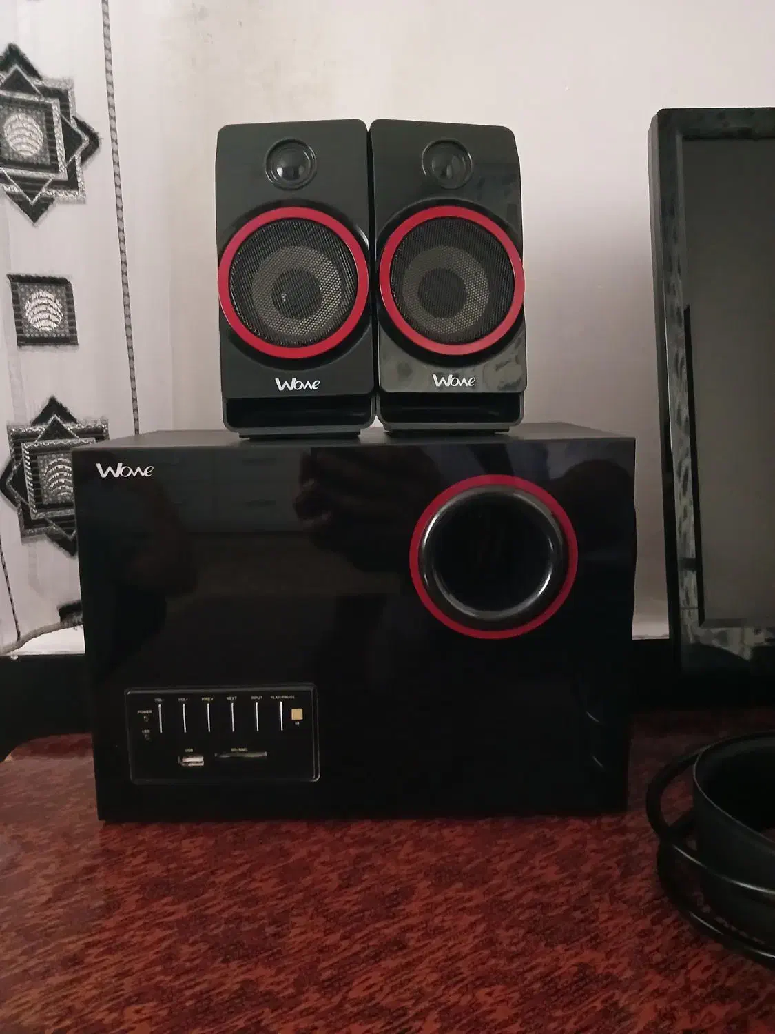 اسپیکر دسکتاپ تمیز|سیستم صوتی خانگی|مهاباد (آذربایجان غربی), |دیوار