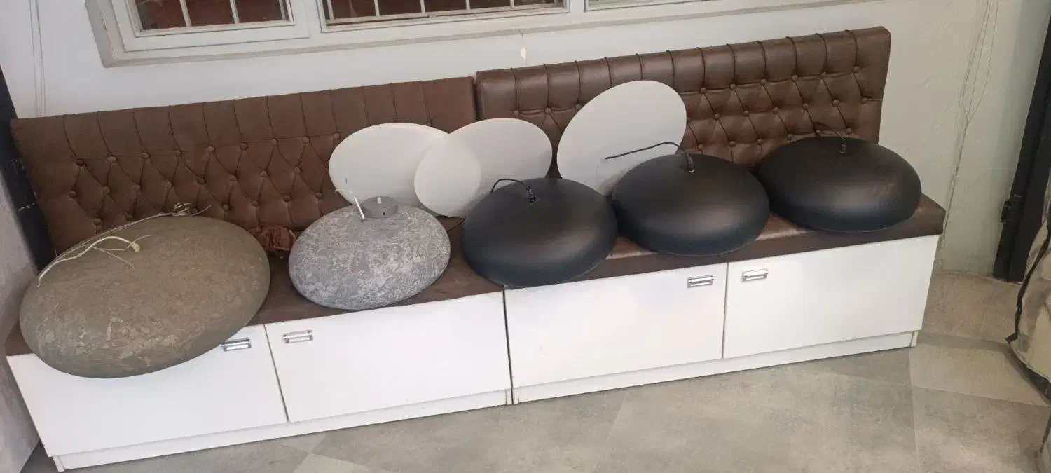 چراغ اویز طلق دار|چراغ خواب و آباژور|همدان, |دیوار