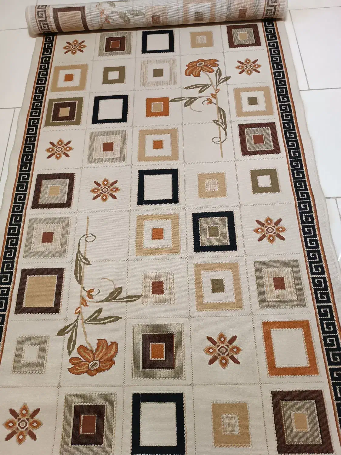 گلیم کرم طرح برجسته|گلیم، جاجیم، گبه|تهران, شهمیرزادی|دیوار