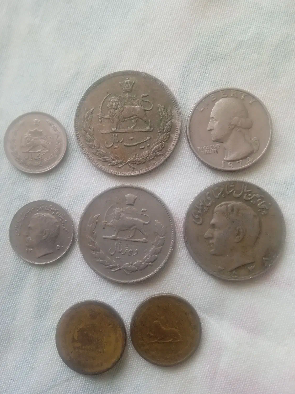 سکهای قدیمی|کلکسیون سکه، تمبر، اسکناس|نورآباد, |دیوار