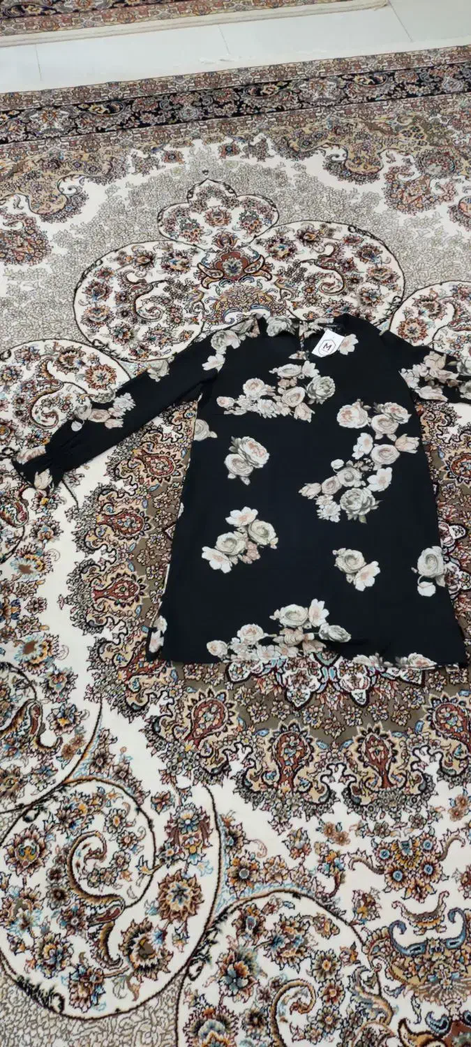 تونیک کرپ حریر سایز ۴۰،قد ۹۰|لباس|قم, علی آباد سعدگان|دیوار